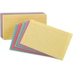 Fiches bristol de couleur
