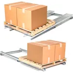 UNEX® Pallet Track Steel Floor Conveyors