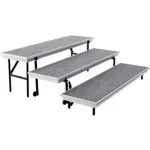 National Public Seating® - Marches et garde-corps portables TransPort