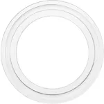 Joints en silicone pour salles blanches à haute température, destinés aux raccords de tuyauterie à serrage rapide