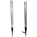 Perches de levage pour grumes à poignée en aluminium, avec pointe en acier