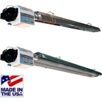 Omega II Infrared Power Vented Straight Tube Heaters