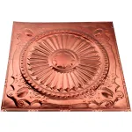 Dalles de plafond en étain et moulures de couronne
