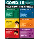 Affiches et panneaux d'information sur la COVID-19