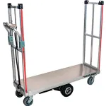 Chariots à plate-forme motorisés en aluminium pour sous-marins