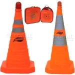 Cônes de signalisation pliables