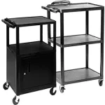 Chariots audiovisuels en plastique