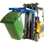 Forklift Mount Trash Can Dumpers
