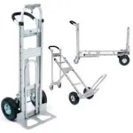 Chariots à main convertibles 3-en-1 en aluminium