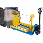 Plateforme de transfert pour batteries de chariots élévateurs