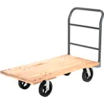 Chariots à plate-forme pour terrasses en bois dur