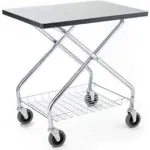 Chariots de service pliables et rangables