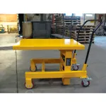 Tables élévatrices hydrauliques mobiles à bras en porte-à-faux pour matrices