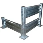 Systèmes de garde-corps en acier de construction galvanisé Vestil