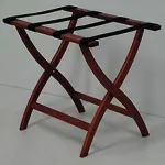 Porte-bagages à structure en bois