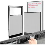Interion® Traditional Partition Panels with Raceway Base