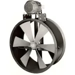 Ventilateurs de conduit à entraînement par courroie axiale et à tube antidéflagrants pour environnements secs
