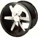 Ventilateurs de conduit à entraînement direct axial à tube antidéflagrant