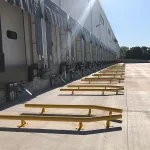 Ideal Warehouse Loading Dock Wheel Alignment Guides