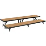 National Public Seating® - Estrades de chœur droites et garde-corps