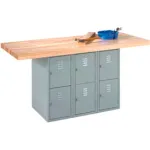 Global Industrial™ Workbenches with Drawers & Cabinets