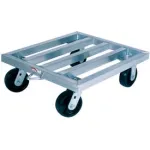 Chariots à plateau ouvert en aluminium
