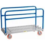 Chariots réglables pour tôles et panneaux, avec plateau perforé