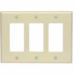 Plaques murales Leviton® Decora® de taille moyenne et surdimensionnées