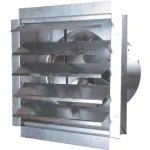 Ventilateurs d'extraction à usage intensif avec volets