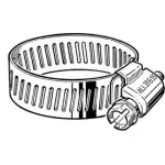 Colliers de serrage en acier inoxydable de nuance 316