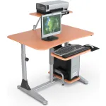 Stationary Computer Desks & Workstations
