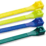 Attaches de câbles colorées