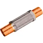 Braided Stainless Steel Hoses With Copper Sweat Ends