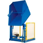 Bennes basculantes électriques à levage hydraulique Vestil pour caisses et conteneurs