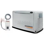 Générateurs Generac® monophasés à double alimentation