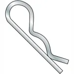 Clip de goupille d'attelage en zinc