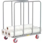 Chariots pour marchandises en rouleaux