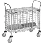 Nexel® Chariots utilitaires de sécurité Chrome