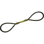Élingues à câble métallique à boucles d'œillet