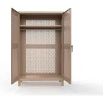 Armoires de garde-robe ventilées en acier à très haute résistance
