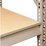 Tennsco Bulk Storage Rack Wood Decks