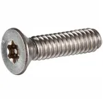 Vis de fixation de sécurité à tête plate et empreinte Torx Plus