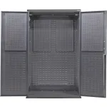 Armoires modulables en acier haute résistance avec panneaux perforés