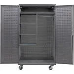 Armoires combinées modulables en acier à usage intensif avec portes pleines