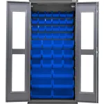 Armoires Global Industrial « Clear View » pour bacs, Global Industrial