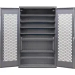 Armoires ventilées modulables en acier à usage intensif