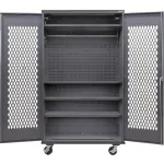 Armoires mobiles modulables en acier à usage intensif avec ventilation