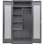 Armoires ventilées modulables en acier à usage intensif