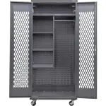 Armoires ventilées modulables en acier à usage intensif