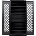 Armoires ventilées modulables en acier à usage intensif, avec tiroirs